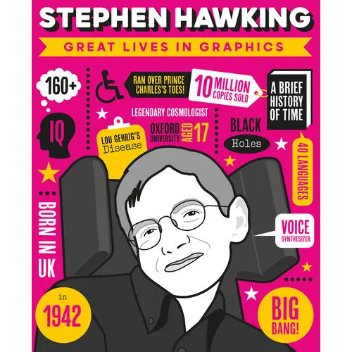 Great Lives in Graphics: Stephen Hawking - Hardcover