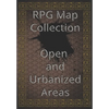RPG Map Collection Open and Urbanized Areas: Collection of Maps for Role-Playing Games. For gamers and game masters - Paperback