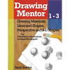 Drawing Mentor 1-3: Drawing Materials, Lines and Shapes, Perspective and 3D Shapes - Paperback