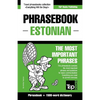 English-Estonian phrasebook & 1500-word dictionary - Paperback