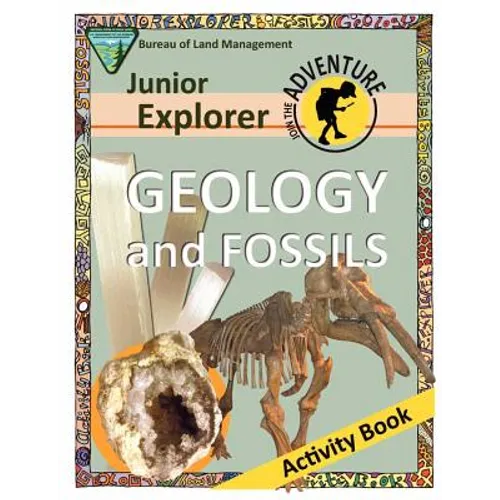 Junior Explorer Geology and Fossils Activity Book - Paperback