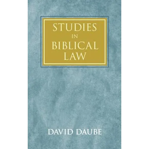 Studies in Biblical Law - Hardcover