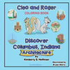 Cleo and Roger Discover Columbus, Indiana - Architecture (coloring book) - Paperback