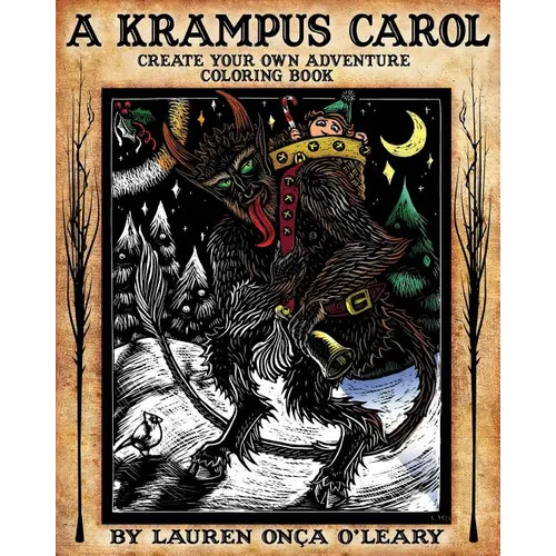 A Krampus Carol: Create-Your-Own-Adventure Coloring Book - Paperback