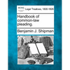 Handbook of common-law pleading. - Paperback