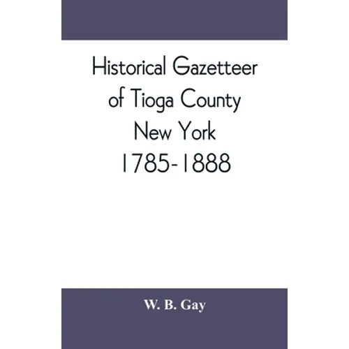 Historical gazetteer of Tioga County, New York, 1785-1888 - Paperback