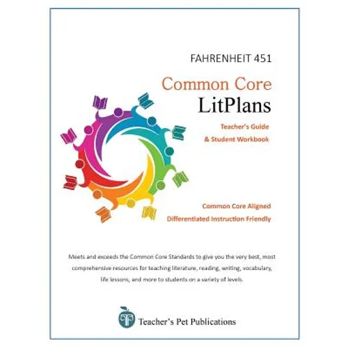 Common Core Litplans: Fahrenheit 451 - Paperback