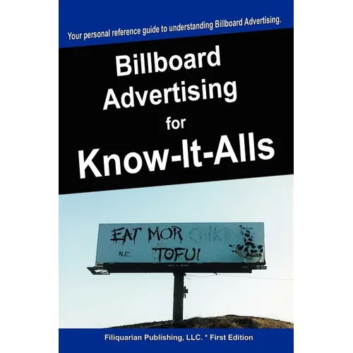 Billboard Advertising for Know-It-Alls - Paperback