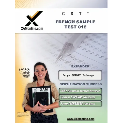 NYSTCE CST French Sample Test 012: Teacher Certification Exam - Paperback