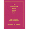 Interlinear Hebrew Greek English Bible-PR-FL/OE/KJ Large Print Volume 2 - Hardcover