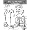 Hedgehogs Coloring Book for Grown-Ups 1 - Paperback