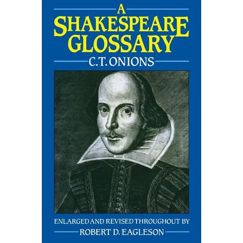 A Shakespeare Glossary - Paperback