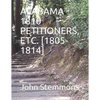 Alabama 1810 Petitioners, Etc. [1805-1814] - Paperback