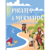 Pirates & Mermaids Coloring Book for Kids: Under the Sea Ocean Animals for Kids Ages 4-8 - Paperback