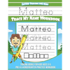 Matteo Letter Tracing for Kids Trace my Name Workbook: Tracing Books for Kids ages 3 - 5 Pre-K & Kindergarten Practice Workbook - Paperback