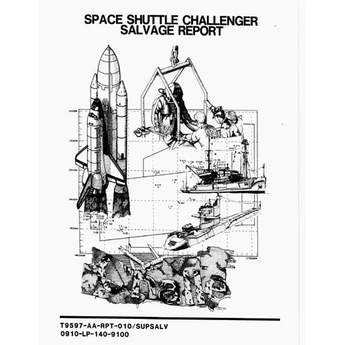 Space Shuttle Challenger Salvage Report - Paperback