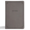 NASB Large Print Thinline Bible, Value Edition, Charcoal Leathertouch - Imitation Leather