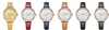 Stylish Womens Elegant With Double Zircon And Two Chronometer Day And Date Luxury Watch