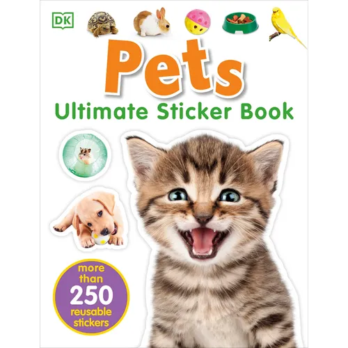 Ultimate Sticker Book: Pets - Paperback