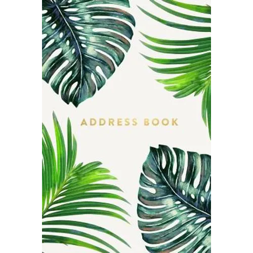 Address Book: Ferns, 6x9, 130 Pages, Professionally Designed - Paperback