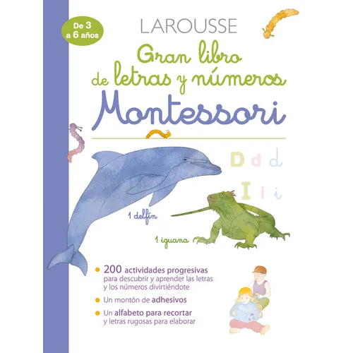 Gran Libro de Letras Y Números Montessori - Paperback