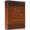 Jesus Calling Morning and Evening, Brown Leathersoft Hardcover, with Scripture References: Yearlong Guide to Inner Peace and Spiritual Growth (a 365-D - Hardcover