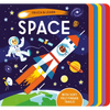 Touch & Learn: Space: With Colorful Felt to Touch and Feel - Board Book