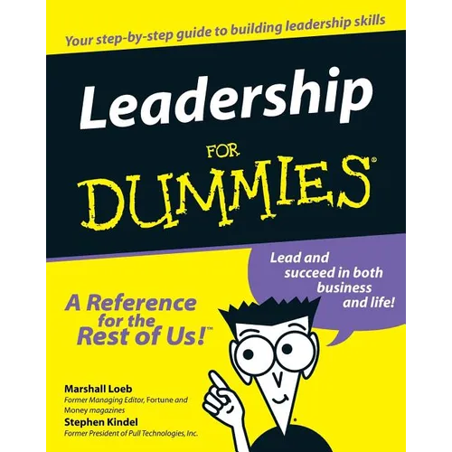 Leadership for Dummies. - Paperback