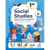 1st Grade Social Studies: Daily Practice Workbook 20 Weeks of Fun Activities History Civic and Government Geography Economics + Video Explanatio - Paperback