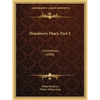Henslowe's Diary, Part 2: Commentary (1908) - Paperback