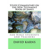 Study Commentary on the New Testament Book of James - Paperback