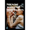 How to last longer in bed during sex hours: Ejaculation delay techniques, tips and treatments to last for 60 mins. - Paperback