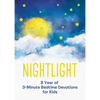 Nightlight: A Year of 3-Minute Bedtime Devotions for Kids - Paperback