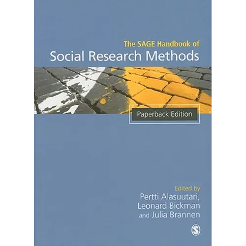 The Sage Handbook of Social Research Methods - Paperback