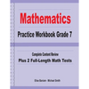 Mathematics Practice Workbook Grade 7: Complete Content Review Plus 2 Full-length Math Tests - Paperback