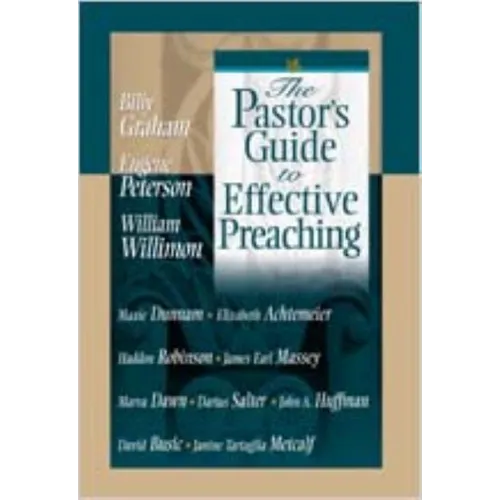 The Pastor's Guide to Effective Preaching - Paperback