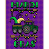 Mardi Gras: Mardi Gras Kids Book New Orleans Coloring Book A Cute Collection of Fun and Easy Children's Coloring Pages Filled With - Paperback