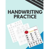 Handwriting Practice: Tracing Letters and Numbers. Print Handwriting. Handwriting Practice for Adults. - Paperback