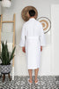 Waffle Spa Bathrobe for Men -  Absorbent, Lightweight