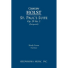 St. Paul's Suite, Op.29 No.2: Study score - Paperback