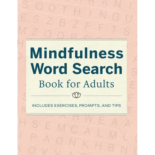 Mindfulness Word Search Book for Adults - Paperback