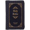 KJV Holy Bible Zip Midnight - Imitation Leather