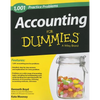Accounting: 1,001 Practice Problems for Dummies - Paperback