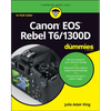 Canon EOS Rebel T6/1300D For Dummies - Paperback