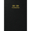 2023 - 2024 2-Year Monthly Planner: 24-Month Calendar (Black) - Large - Hardcover
