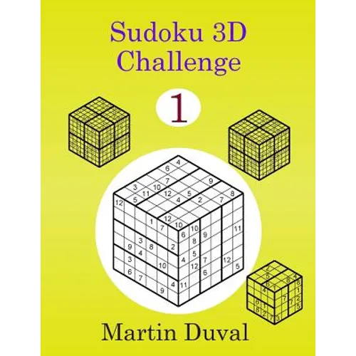 Sudoku 3D Challenge 1 - Paperback