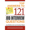 Top Answers to 121 Job Interview Questions - Paperback