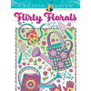 Creative Haven Flirty Florals Coloring Book - Paperback