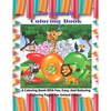 Zoo Animals - Coloring Book - A Coloring Book With Fun, Easy, And Relaxing Coloring Pages For Animal Lovers - Paperback