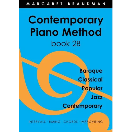 Contemporary Piano Method Book 2B - Paperback